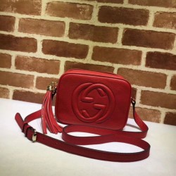 Replica Borsa Camera Soho in pelle 308364 Rossa