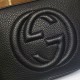 Replica Borsa Camera Soho in pelle 308364 Nero