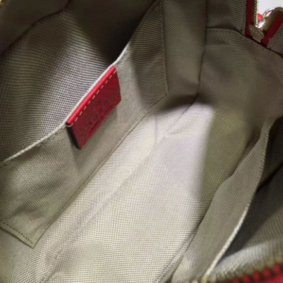 Replica Borsa Camera Soho in pelle 308364 Rossa