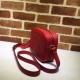 Replica Borsa Camera Soho in pelle 308364 Rossa