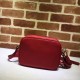 Replica Borsa Camera Soho in pelle 308364 Rossa
