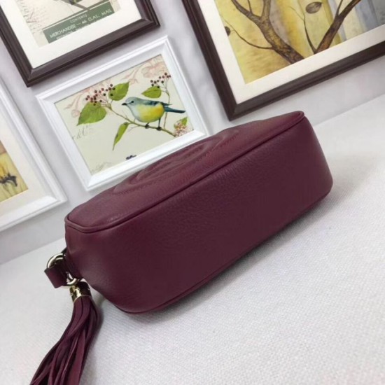 Replica Borsa Soho Camera in pelle  308364 viola