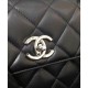 Replica Borsa Flap con manico superiore A92236 Nero