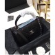 Replica Borsa Flap con manico superiore A92236 Nero