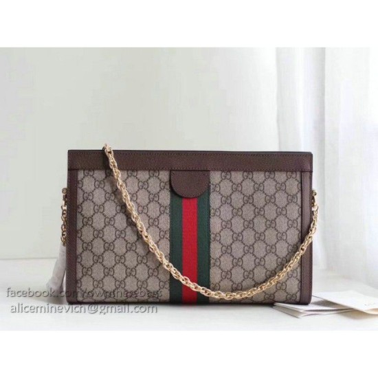 Replica Borse Ophidia GG Tracolla Medium  marrone 503876