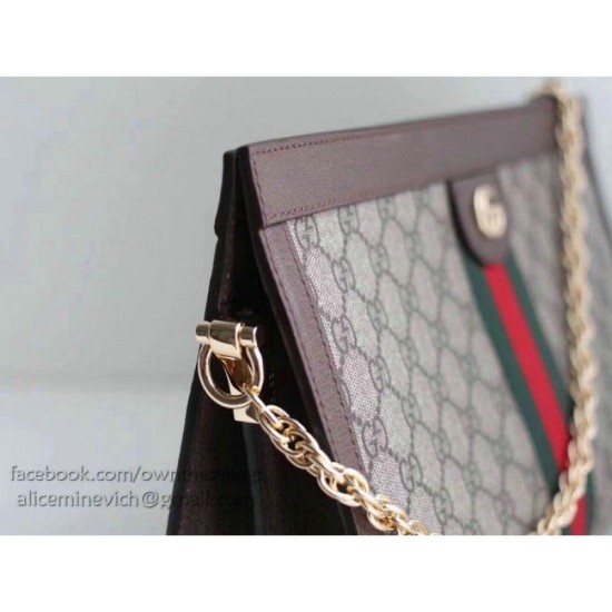 Replica Borse Ophidia GG Tracolla Medium  marrone 503876