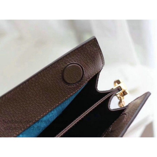 Replica Borse Ophidia GG Tracolla Medium  marrone 503876