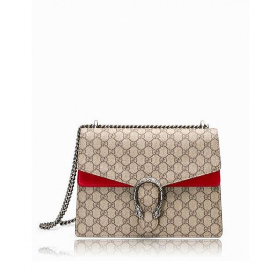 Replica Testa Tigre Dionysus Borsa A Tracolla 403348 Rossa