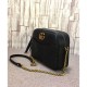 Replica Borsa a Tracolla GG Marmont Matelasse 443499 Nero