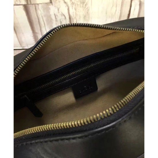 Replica Borsa a Tracolla GG Marmont Matelasse 443499 Nero
