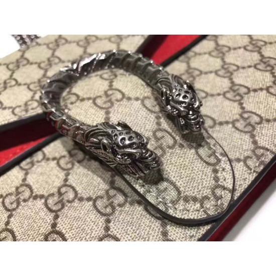 Replica Testa Tigre Dionysus Borsa A Tracolla 403348 Rossa
