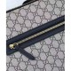 Replica Stampa gatto angry GG Supreme Messenger Flat 473886 Caffè