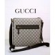 Replica Stampa gatto angry GG Supreme Messenger Flat 473886 Caffè