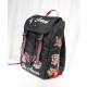 Replica Zaino Tecnico Canvas 450982 Rosso