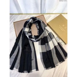 Replica Cammello di sciarpa di Cashmere Grande Check Classic