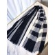 Replica Cammello di sciarpa di Cashmere Grande Check Classic