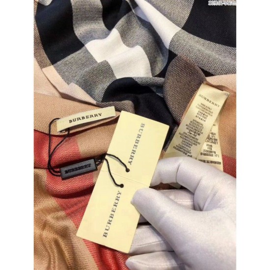 Replica Cammello di sciarpa di Cashmere Grande Check Classic