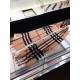 Replica Sciarpa in Cashmere Classic in Camel Check e Lace