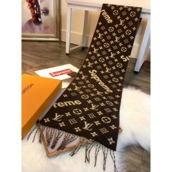 Replica X Superme Cashmere Sciarpa Caffè