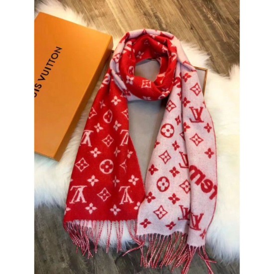 Replica X Superme Sciarpa Cachemire Rosso