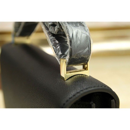 Replica Borse Hermes Constance in pelle nera Epsom