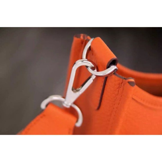 Replica Borsa Hermes Evelyne II TPM e III PM Arancione