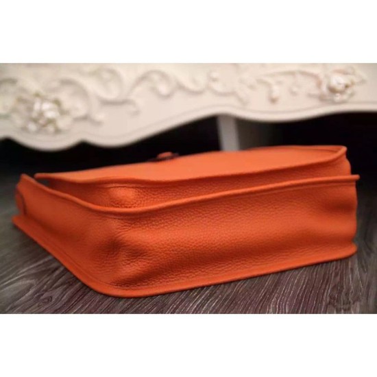 Replica Borsa Hermes Evelyne II TPM e III PM Arancione