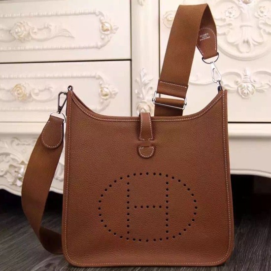 Replica Borsa Hermes Evelyne II TPM e III PM Marrone Replica Borsa Hermes Evelyne II TPM e III PM Marrone