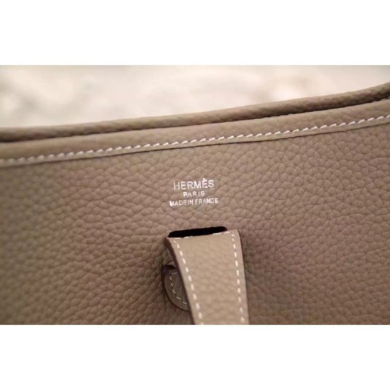 Replica Borse Hermes Evelyne III PM Grigio