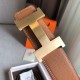 Replica Cinturino Hermes Constance 2 fibbia per cintura oro Epsom 42MM cinturino