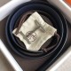 Replica Cintura reversibile Hermes H d'Ancre Zaffiro / Ardoise