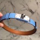 Replica Cintura Hermes Kelly Blu Epsom Donna