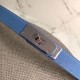 Replica Cintura Hermes Kelly Blu Epsom Donna