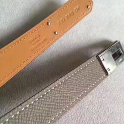 Replica Cintura Hermes Kelly Taupe Epsom Donna