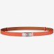 Replica Cintura Hermes Kelly Arancione Epsom Donna