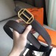 Replica Hermes Pad Cintura reversibile Cafe Clemence