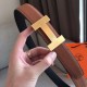 Replica Cintura reversibile Hermes Quizz 32mm marrone Clemence