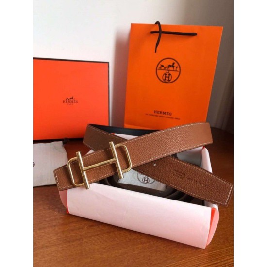 Replica Cintura reversibile Hermes Royal 38MM marrone Clemence