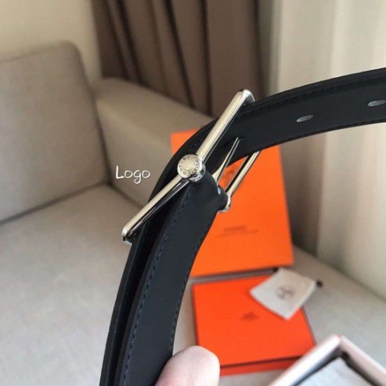Replica Cintura reversibile Hermes Brown Saddle 38MM