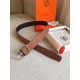 Replica Cintura reversibile Hermes Brown Saddle 38MM