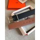Replica Cintura reversibile Hermes Brown Saddle 38MM