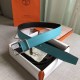 Replica Cintura reversibile Hermes Bleu Obscur da 38 mm