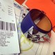 Replica Bracciale Hermes Collier de Chien blu Epsom taglia S