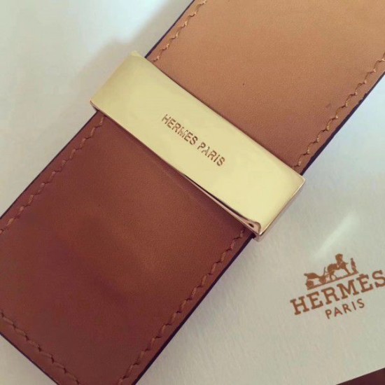 Replica Bracciale Hermes Collier de Chien blu Epsom taglia S