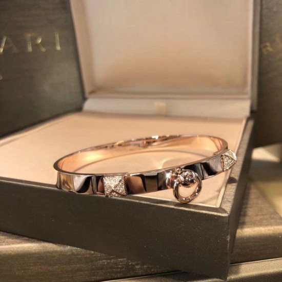 Replica Bracciale Hermes Collier de Chien in oro rosa Replica Bracciale Hermes Collier de Chien in oro rosa
