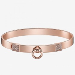 Replica Bracciale Hermes Collier de Chien in oro rosa