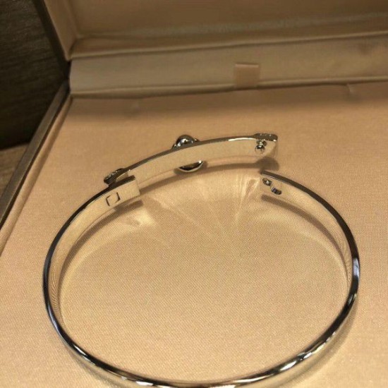 Replica Bracciale Hermes Collier de Chien in argento
