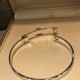 Replica Bracciale Hermes Collier de Chien in argento