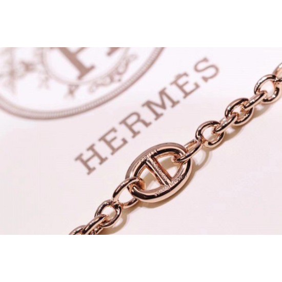 Replica Bracciale Hermes LG Farandole in oro rosa