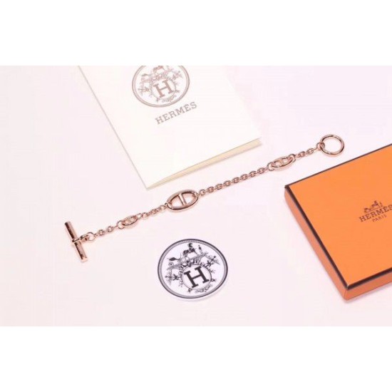 Replica Bracciale Hermes LG Farandole in oro rosa